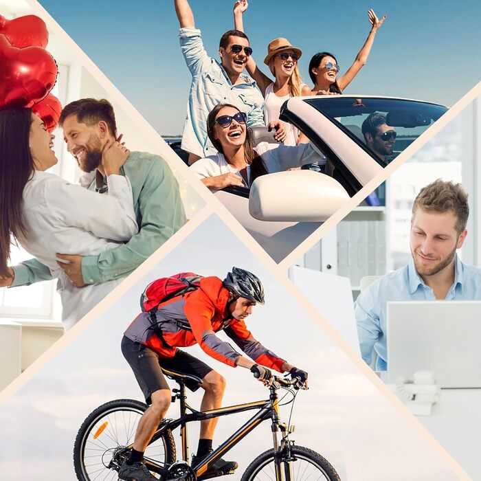 Сліпекс чоловічі труси PHOLEEY з мікрофібри, без шва, дихаючі, м'які, 3 шт. у наборі, XXL, сіро-блакитний/світло-фіолетовий/рожевий