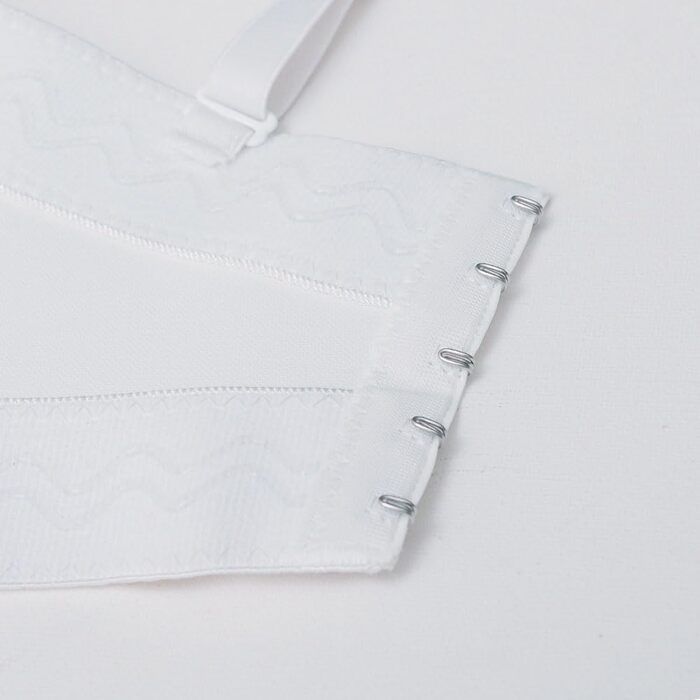 Жіночий бюстгальтер ROYAL MEELA з паєтками та корегуючим ефектом, топ-бюстгальтер, кроп-топ, клубний стиль, для вечірок, білий (XS)