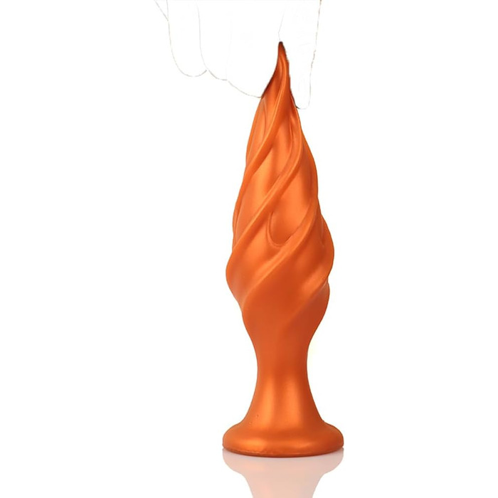 Анальний масажер Jomyu з чашею для смугастих стимуляцій - силікон, з ниткою, для чоловіків та жінок