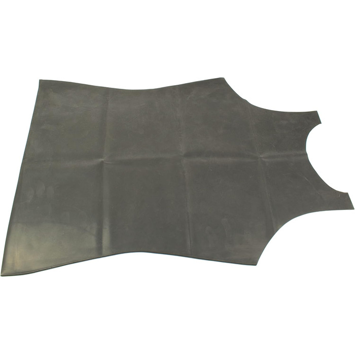 Латексний топ Rubberfashion - Короткий бюстгальтер з латексу - Підкреслений м'язовий рельєф - Чорний латексний топ для жінок та чоловіків, 0.4 мм