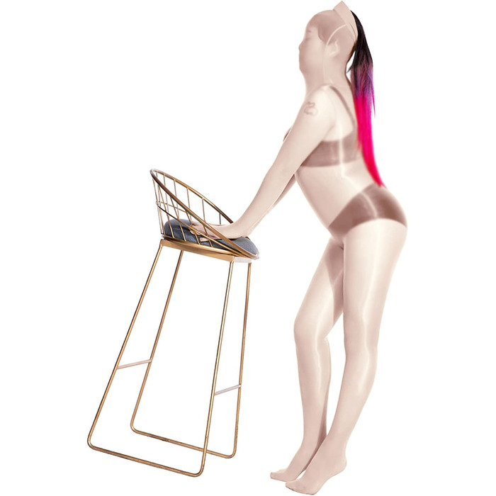 Боді-комбінезон BESYFAY унісекс з нейлону з капюшоном, рукавичками та 5-пальчастими носками (бежевий)