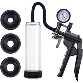 Набір для чоловіків: пеніс-насос, вакуумний насос для збільшення статевого члена, подовження та покращення ерекції (Set 2)