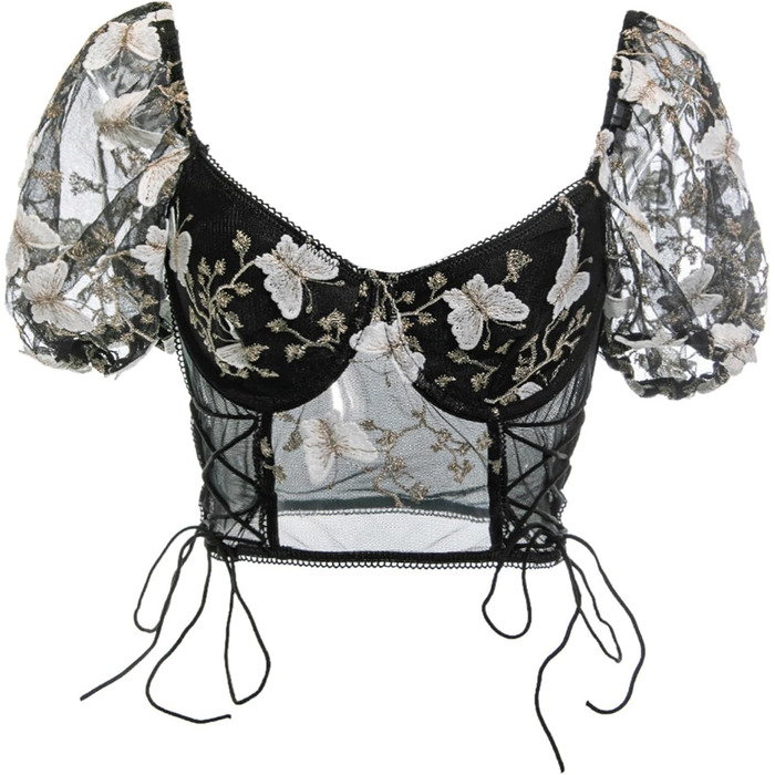 Корсет Даен Корсет Boned Overbust Waist Trainer для корекції фігури, великі розміри, зелений (88-lisddf-b-dunkelgrau, S)