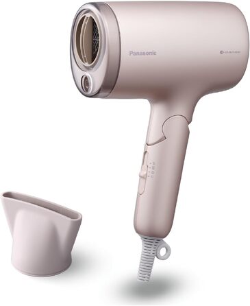 Фен для волосся Panasonic EH-NA7M-P825 nanoe з іонізацією, складаний, 1600 Вт, з концентратором, світло-рожевий (модель 2025)