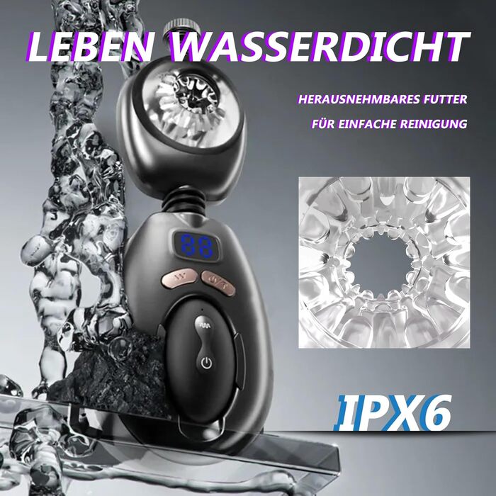 Вібратор для чоловіків з 9 рівнями вібрації та функцією страпа-он - сексуальна іграшка для чоловіків