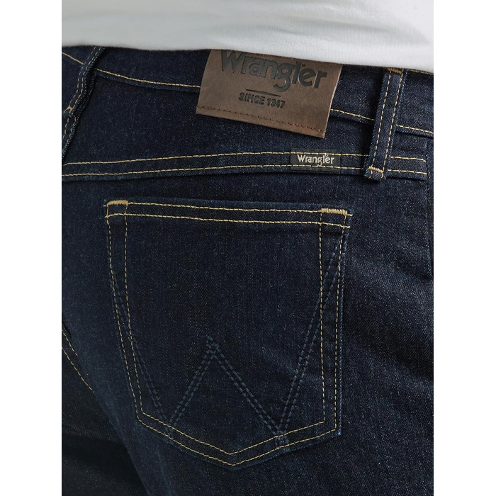 Чоловічі робочі штани Wrangler Flame Resistant Regular Fit, вогнетривкі джинси (38W / 30L, Rinse Denim)