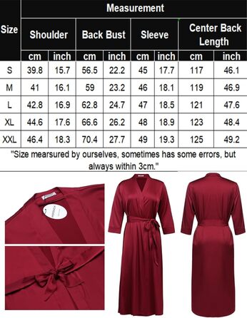 Халат жіночий атласний Ecouaer, легкий, довгий, з кишенями, S-XXL, колір шампань