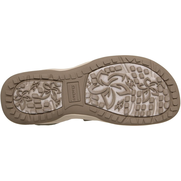 Жіночі сандалії Skechers Reggae Slim Stretch Flex Hands Free Slip-Ins, оливковий в'язаний текстиль, розмір 35 EU
