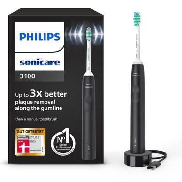 Електрична сонічна зубна щітка Philips Sonicare Series 2100 HX4021/01, 2 режими інтенсивності, SmarTimer, білий колір