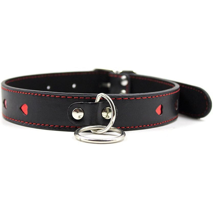 Ліденячка Hanyi SM з регулюванням, червоне сердечко, повідком, для дорослих