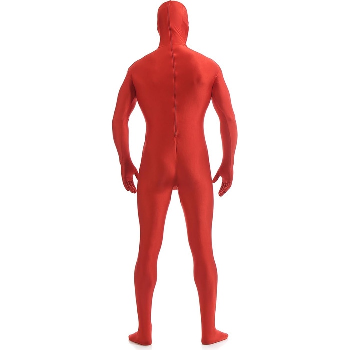 Танцювальний комбінезон-боді Leemqcyа з маскою, червоний, S (145-155см)