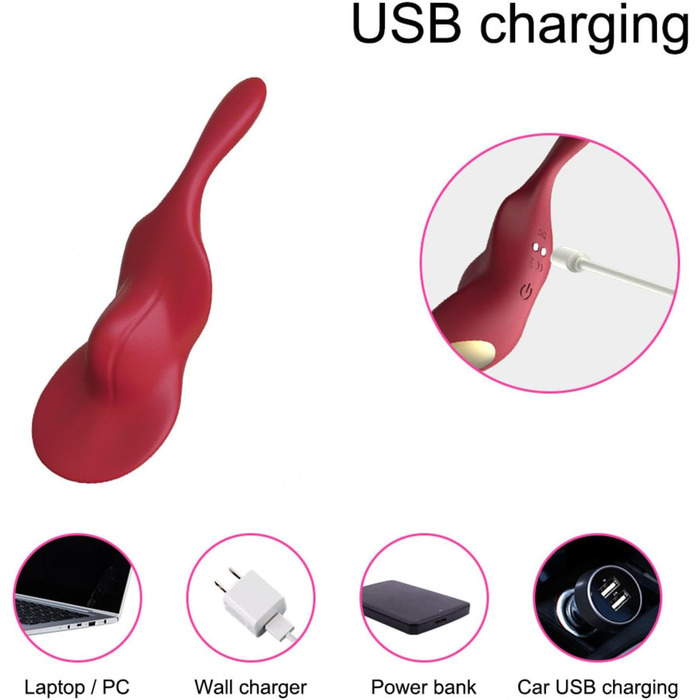 Вібратор з дистанційним керуванням та керуванням через додаток, 9 режимів вібрації, для жінок, кліторальний, сексуальна іграшка, тихий, потужний