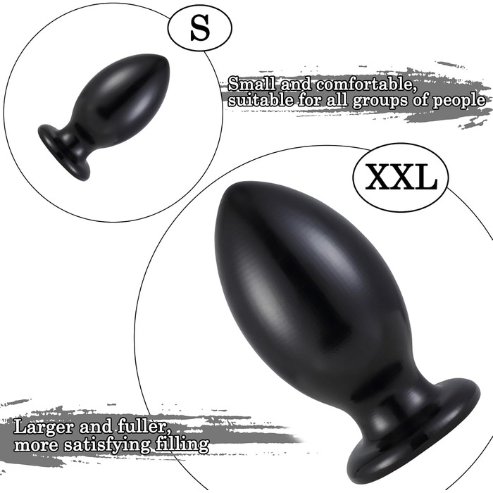 Анальний пробка-розширювач BDSMLOVE XXL для жінок та чоловіків, еротичний секс-іграшка для пар