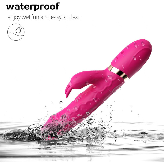 Вібратор G-Punkt Klassischer, 10 режимів вібрації, силіконовий дildo-вібратор, масажний стрижень, секс-іграшка для жінок та пар (чорний)