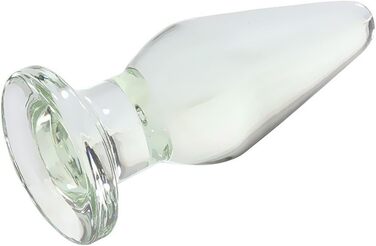 Скляний дилдо для анусу OnundOn - великий розмір 19.3 x 7.2 см