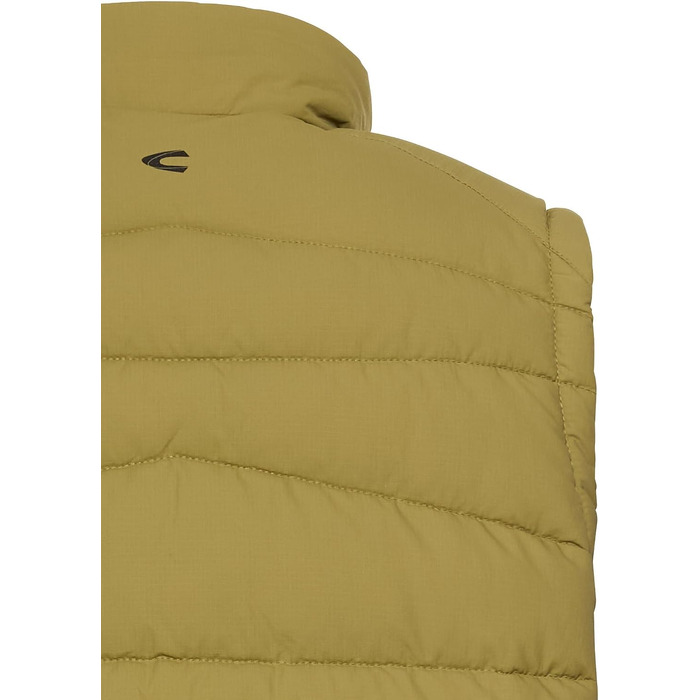 Чоловічий жилет camel active з коміром-стійкою, колір моховий камінь, розмір XXL
