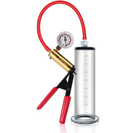 Вакуумна помпа для збільшення пеніса Jomyu з манометром та ручкою - для чоловіків