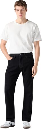 Чоловічі джинси Levi's 505 Regular Fit чорного кольору, розмір 34W/32L