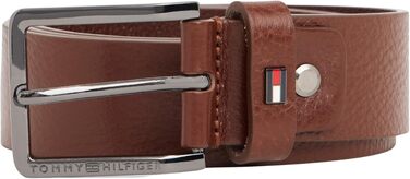 Чоловічий шкіряний ремінь Tommy Hilfiger Oliver, коричневий (Coffee Bean), 110 см