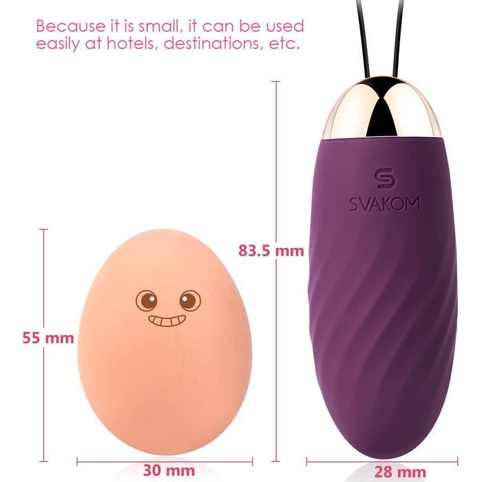 Вібратор Deluxe Vibro Ei з дистанційним керуванням: тихий, потужний, 26 режимів вібрації, стимулятор G-точки та клітора, анальний вібратор-дилда, іграшки для пар