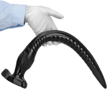 Анальний секс-іграшка з сильним присоском (Medium) – гнучкий, з ПВХ, великий розмір