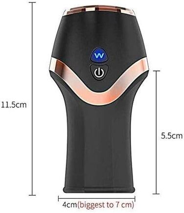 Масажер для чоловіків Zyledw з 12 режимами вібрації - автоматичний масажер для еротичного задоволення