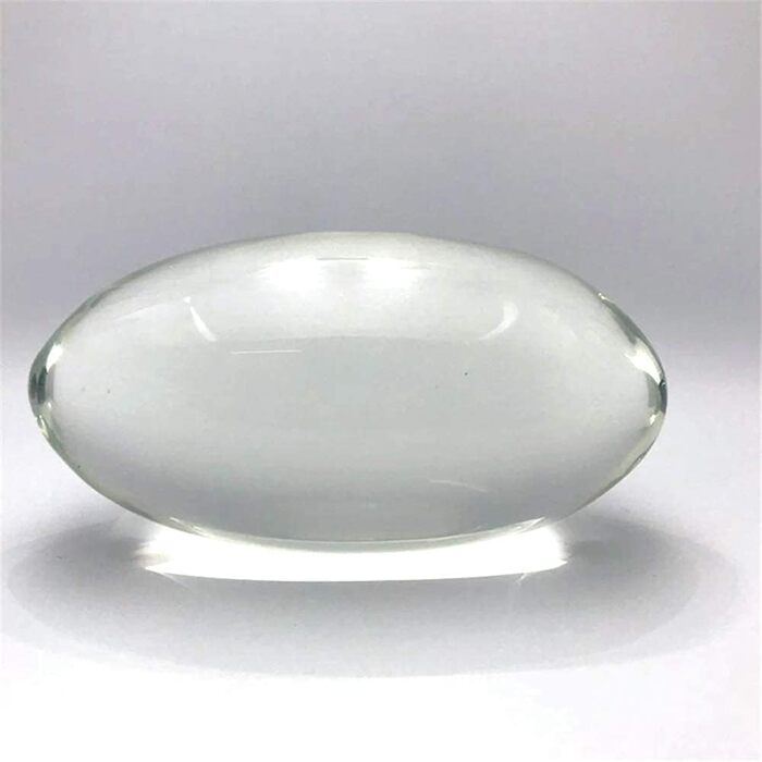 Анальний масажер з кришталю, скло, 117*60 мм - для чоловіків та жінок