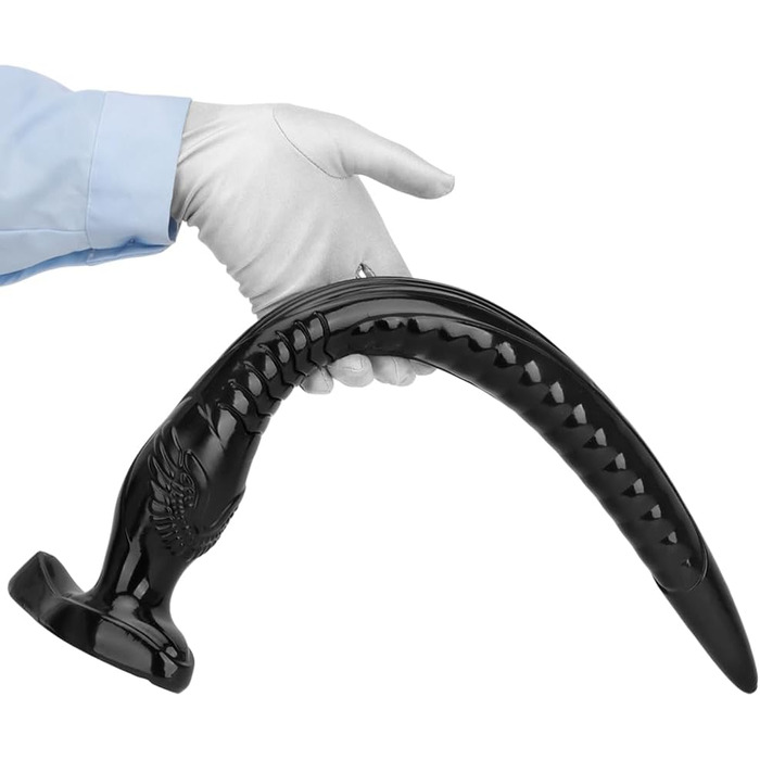 Анальний секс-іграшка з сильним присоском (Medium) – гнучкий, з ПВХ, великий розмір