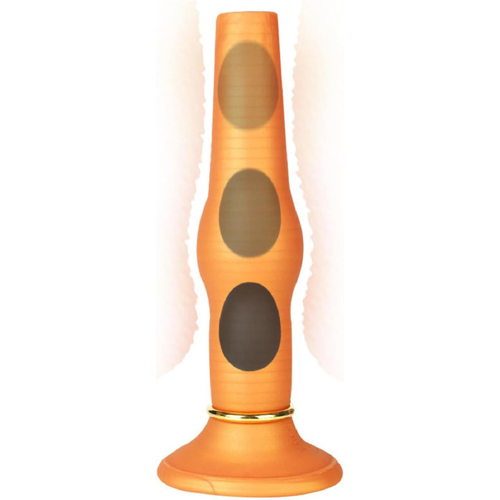 Анальний дилдатор-яйце з силікону ZDJBFA, великий овоїд, для дорослих, чорний