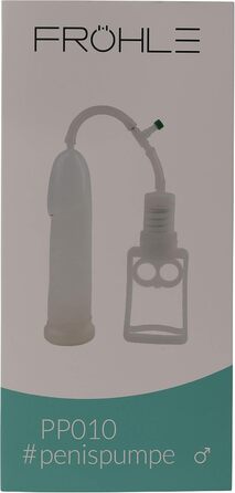 Анатомічна помпа для пеніса Fröhle PP010 Slim-Fit Professional (1 шт., прозора)