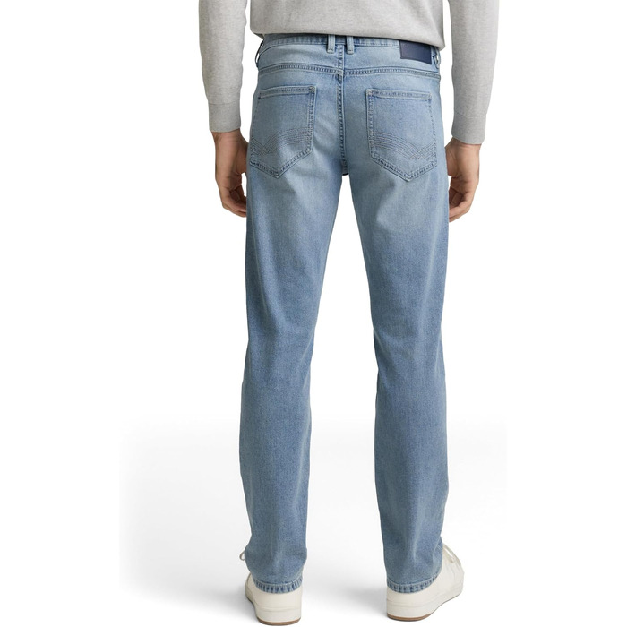 Чоловічі джинси Tom Tailor TTMARVIN Straight з еластичним стрейчем, колір Super Stone Blue Denim (29W / 30L)