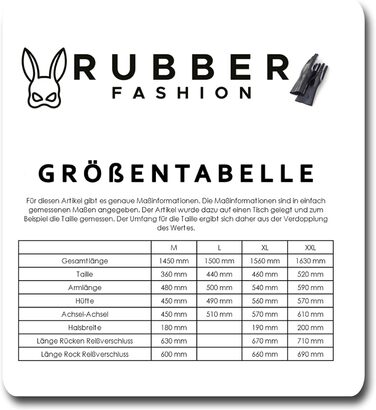 Сукня Rubberfashion Wetlook: довга, блискуча, металік, чорна, без рукавиць, XXL