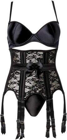 Костюм-корсет жіночий Grey Velvet, 3-частини, розмір M