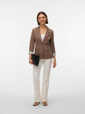 Жіночий піджак Vero Moda VMHARUKI, колір Fossil, розмір 38