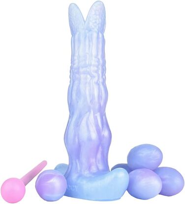 Jixaxe SM Фантазія Інопланетний Ділдо Овопозитор з 5 Силіконовими Монстрами Ділдо Анальний Плагін, Стимулятори G-точки, Простати, для жінок, чоловіків, пар