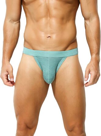 Тонкі чоловічі труси-сліпи Karen Space з льонової сітки, комфортні, еластичні, 5 шт. в упаковці (XL, зелений)