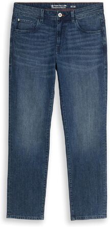 Чоловічі джинси Tom Tailor TTMARVIN Straight з еластичним стрейчем, Mid Stone Bright Blue Denim, 34W / 32L