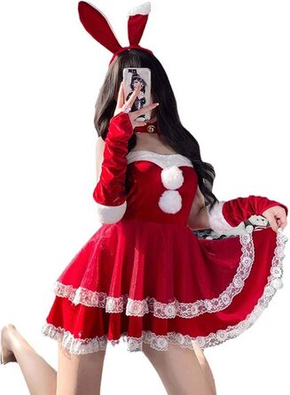 Жіноча святкова білизна: боді, піжама, babydoll, нічна сорочка. Ідеально на День святого Валентина та Різдво. Однорозмірний комплект