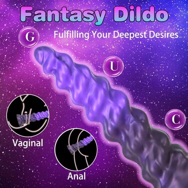 Анальний плаг з силікону Kuaecr - спіральний, з різьбою, для чоловіків та жінок