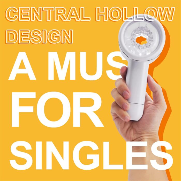 Електричний мастурбатор для чоловіків Sumeber: автоматичний стакан з телескопічною функцією, білий