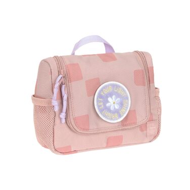 Дитяча косметичка-органайзер для ванної LÄSSIG з підвісом, модель Pattern Party Rose