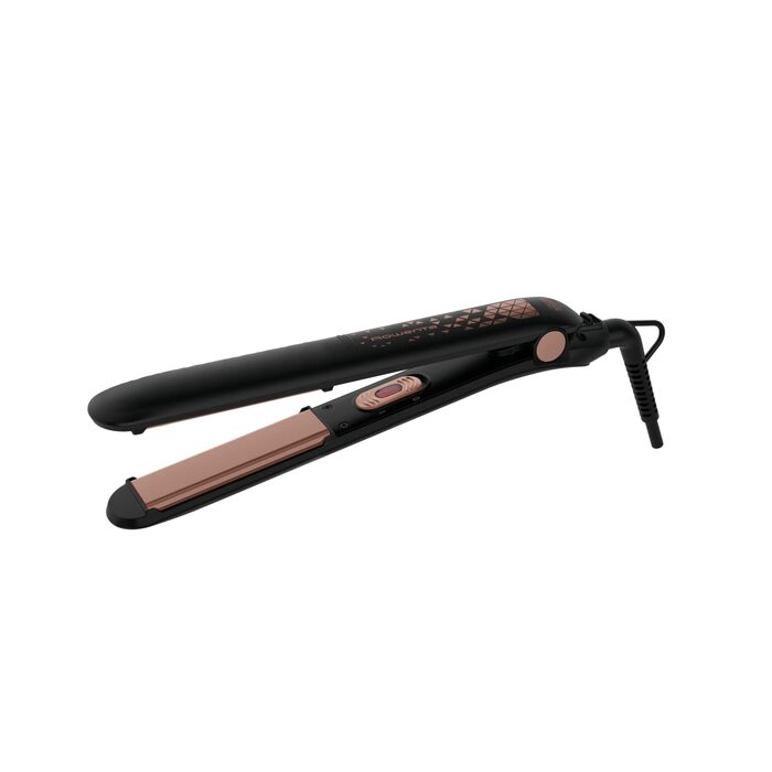 Випрямляч для волосся Rowenta Easyliss Collection Copper Forever SF1629F0, керамічне покриття, 200°C, з системою плаваючих пластин