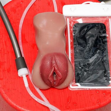 Реалістичний мастурбатор Jixaxe з функцією розпилення – 3D силікон, для чоловіків