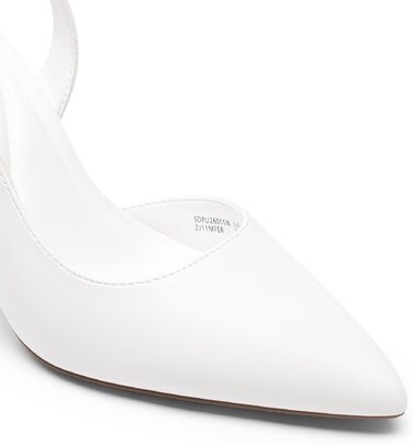 Жіночі туфлі-слингбеки DREAM PAIRS з відкритим каблуком, білі, розмір 38 EU