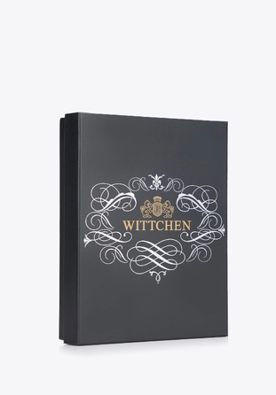 Чоловічий зимовий вовняний комплект WITTCHEN 101-SF-501-Z, темно-зелений, класичний