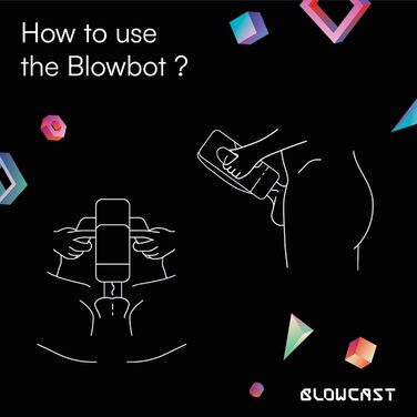 Blowbot Automatischer Masturbator - Автоматизований секс-іграшка Blowbot