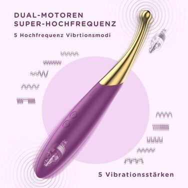 Секс-іграшка SVAKOM 2-в-1 для жінок та пар: вібратор G-точки та клітора, 25 режимів, Dildo, вібратори для дорослих