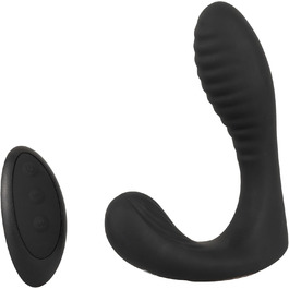 Вібратор Intense Rabbit Schwarz 4,3 см (Простатовий плагін)