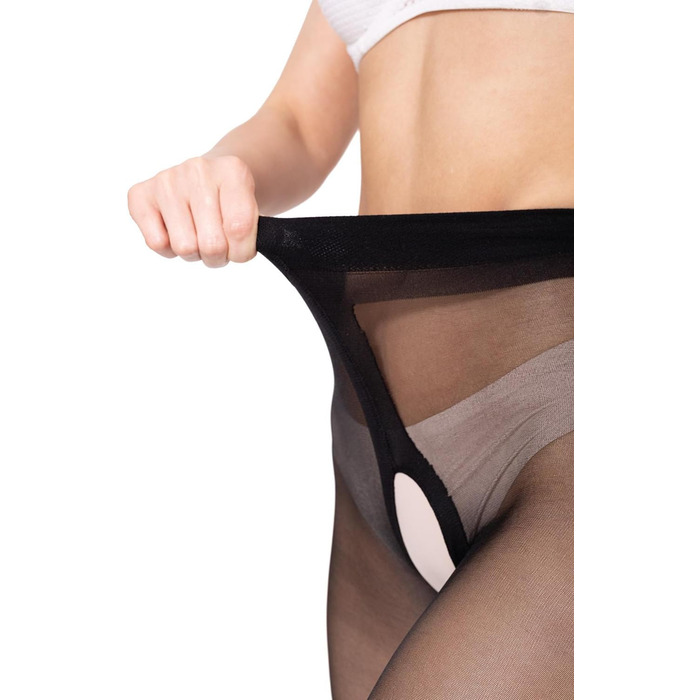 Шкарпетки-шкарпетки BANANALU 20 Den з відкритим кроком (3 шт., чорний)