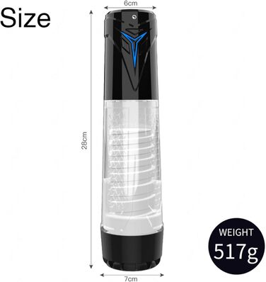 Електричний мастурбатор для чоловіків, чаша з режимами всмоктування, секс-іграшка, автоматичний мастурбатор з 3D силіконовою вагіною